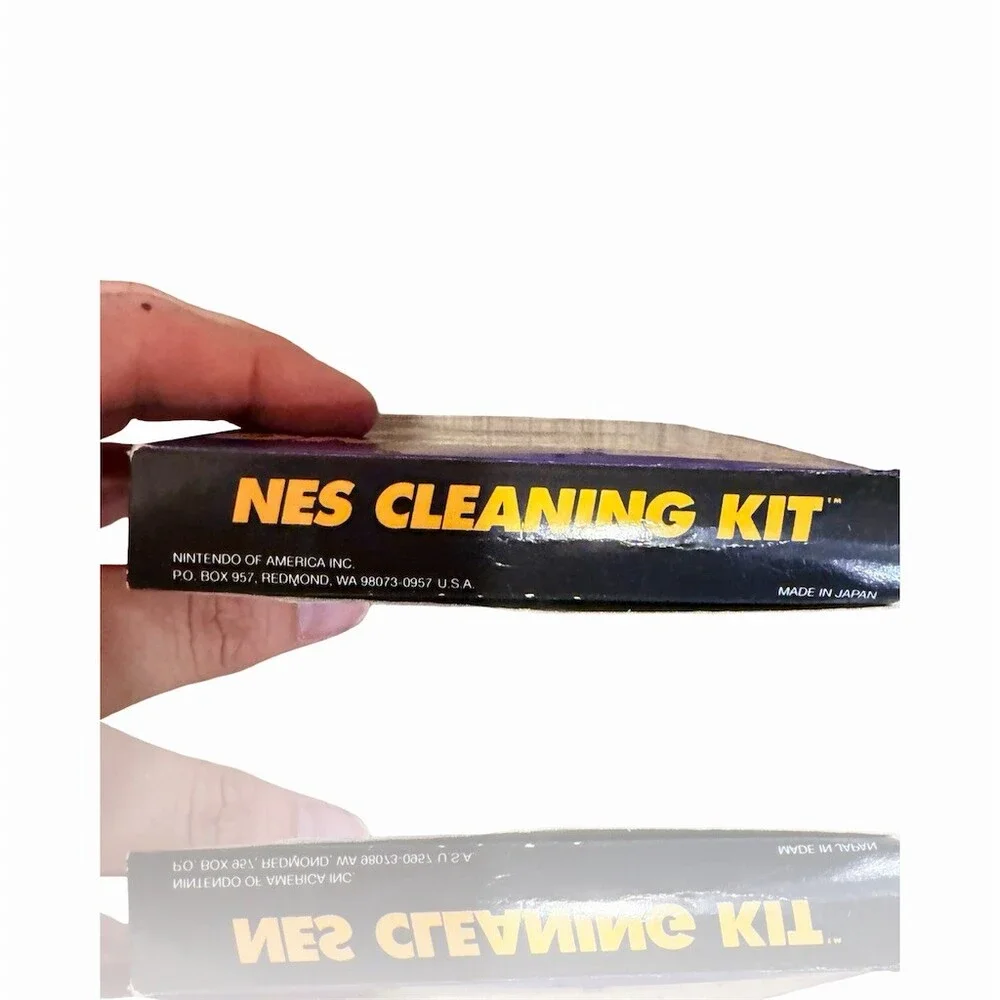 Nintendo Cleaning Kit Official Entertainment System Accessory w/ Box Deadstock